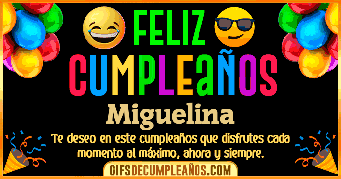 Feliz Cumpleaños Miguelina